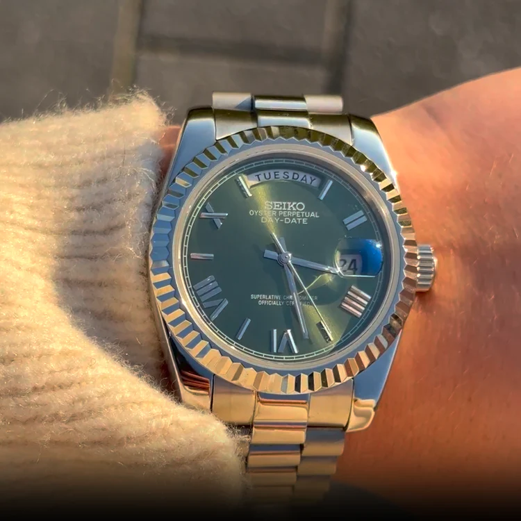 SEIKOJUST | DAYDATE MINT GREEN