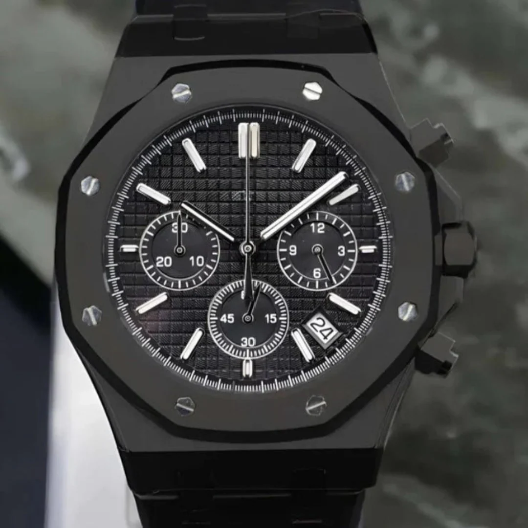 ROYAL SEIKOAK | CHRONO TRIPLE BLACK