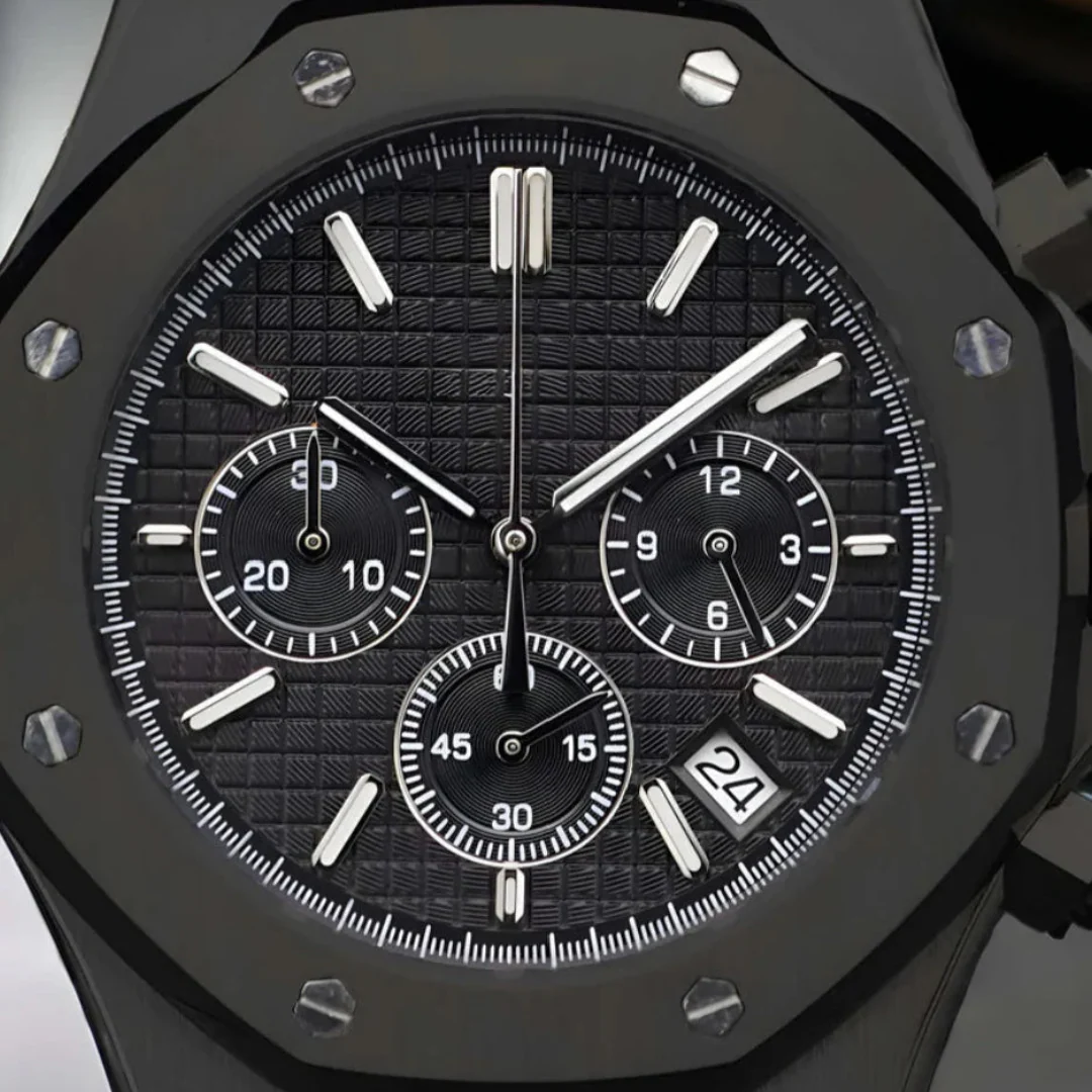 ROYAL SEIKOAK | CHRONO TRIPLE BLACK