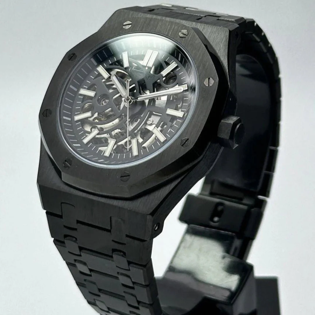ROYAL SEIKOAK | SKELETON FULL BLACK