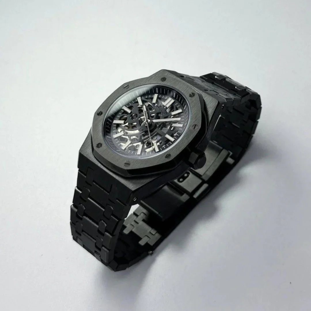 ROYAL SEIKOAK | SKELETON FULL BLACK