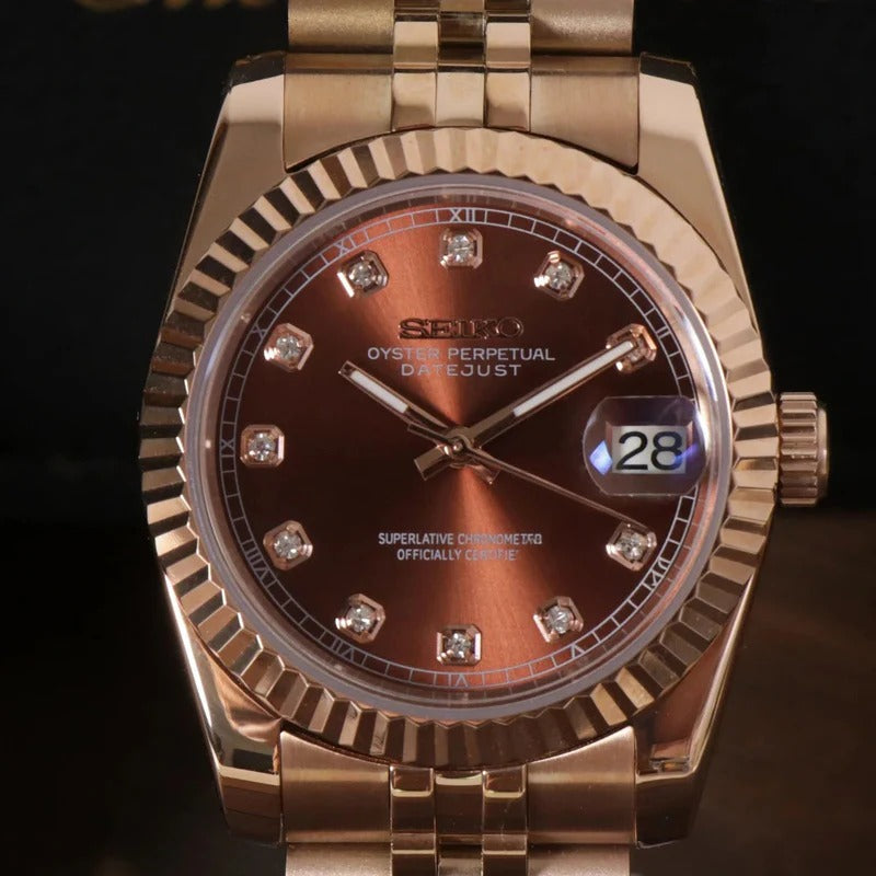 SEIKOJUST | CHOCOLATE CRYSTALS | ROSE GOLD
