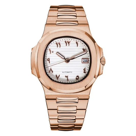 NAUTIKO | ARABIC ROSE GOLD - WHITE