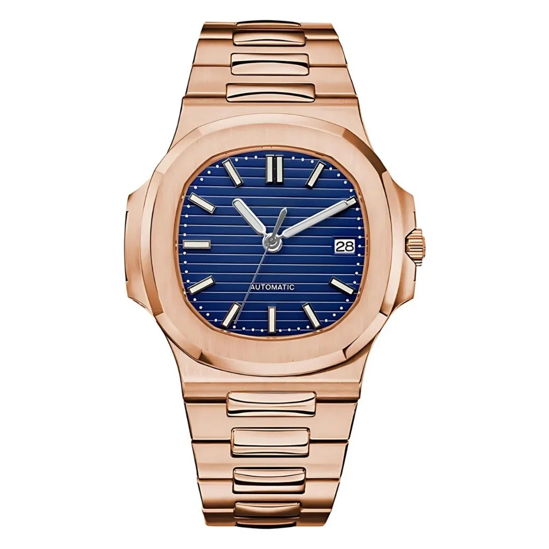 NAUTIKO | ROSE GOLD ROYAL BLUE