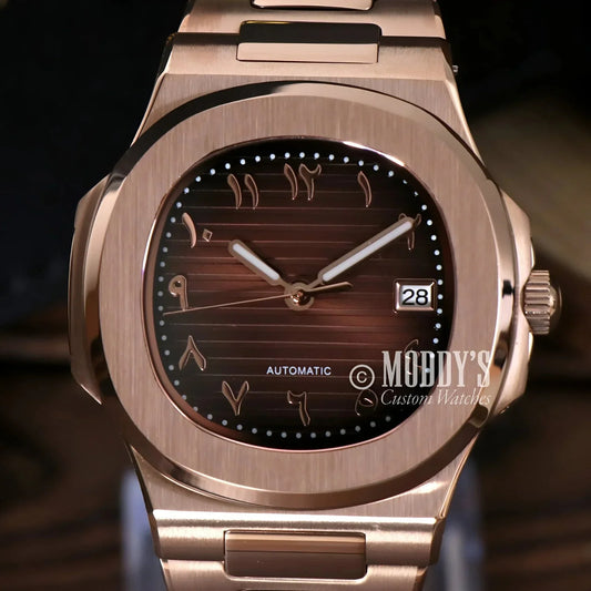 NAUTIKO | ARABIC ROSE GOLD - CHOCOLATE