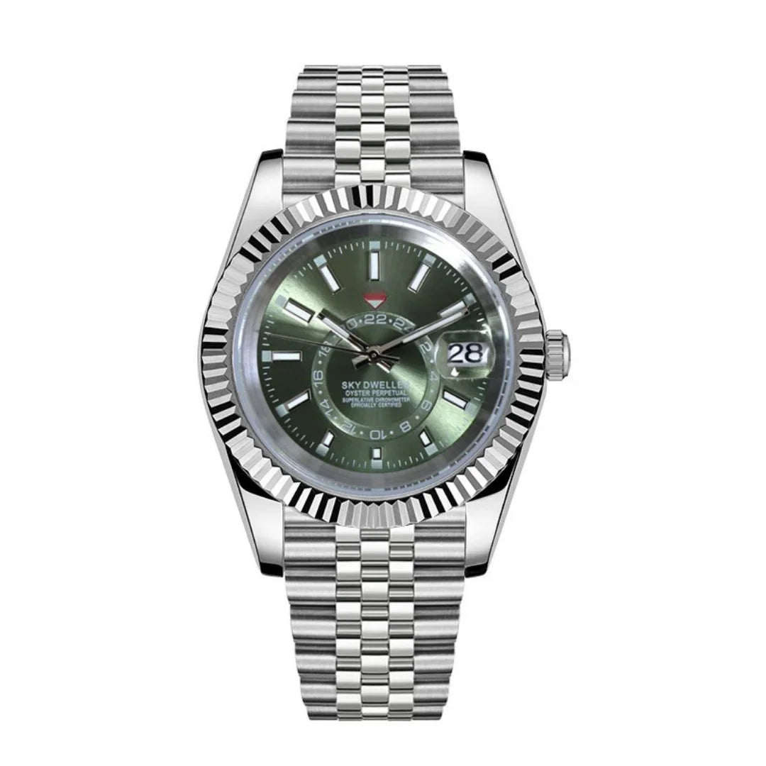 SEIKOJUST | SKY DWELLER MINT GREEN